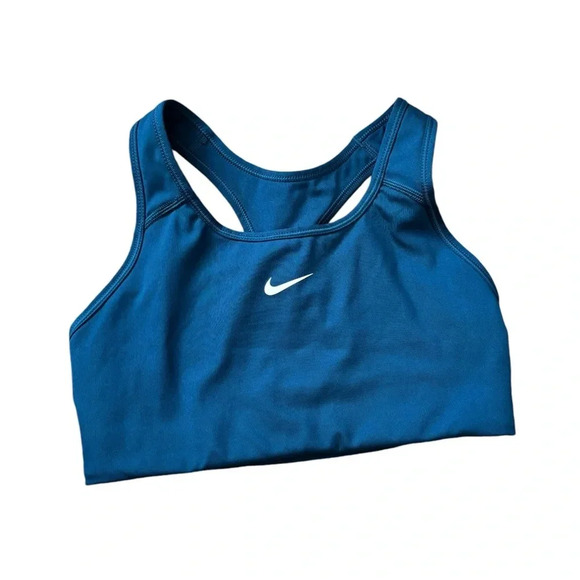 Nike Women’s Blue Racerback Sports Bra- Size Small - Picture 1 of 6